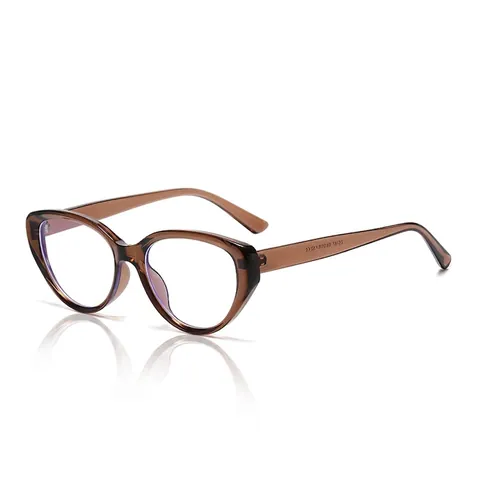 Montature Per Occhiali Occhio Di Gatto Retrò Plastica Lenti Anti Luce Blu Occhiali Di Moda Vintage Per Donne