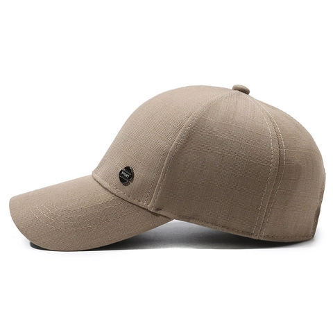 Gorra De Béisbol Para Hombre Y Mujer Transpirable Protección Solar Ajustable Sombrero Casual Al Aire Libre Con Metal Sport