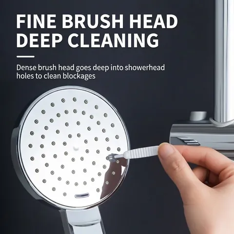 Spazzola Per Pulizia Fori Soffione Doccia Mini Spazzola Anti-Otturazione Per Piccoli Fori Strumento Di Pulizia Casa Setole In Nylon