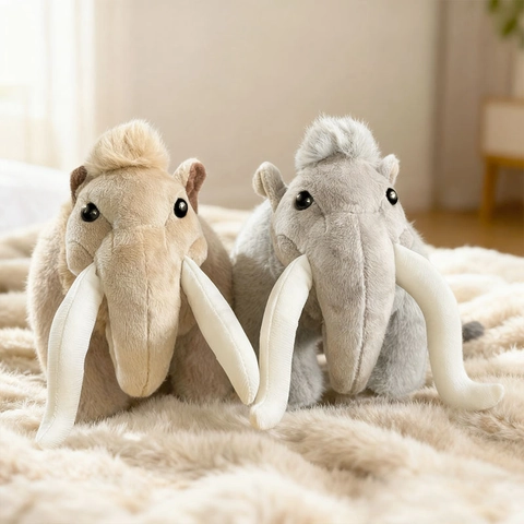 Mammut Plüschtier Weich Gefüllte Elefant Puppe Tier Dekokissen Für Kinder Geburtstag Geschenk Home Ornament Süß