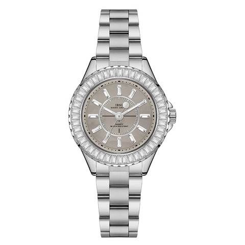 Luxus Damen Quarzuhr Mit Rechteckiger Zirkonia Inlay Legierung Gehäuse Edelstahl Armband Wasserdicht Mode Schmuck Armbanduhr