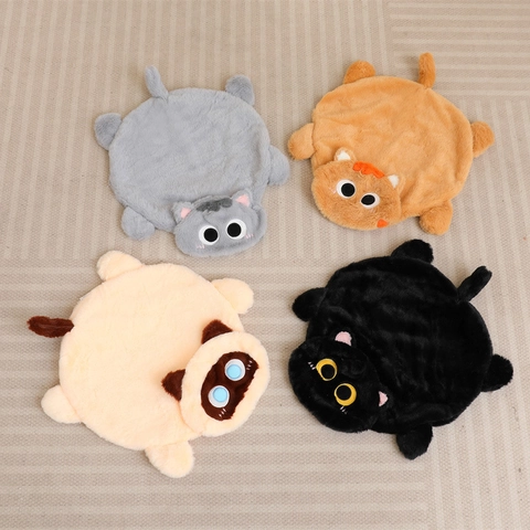 Kawaii Kat Pluche Kussenhoes Zachte Diervorm Decoratieve Kussensloop Voor Bank Bed Home Decor Leuke Cadeaus Voor Meisjes