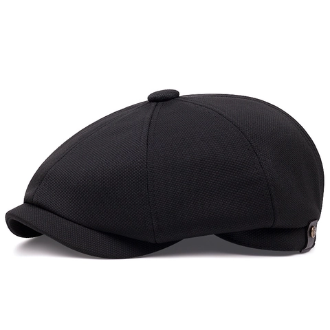 Berretto Newsboy Retrò Cappello Ottagonale Cotone Poliestere Patchwork Stile Britannico Casual Per Esterno