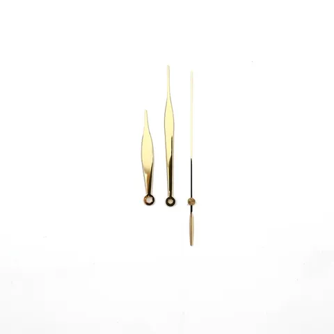 Lancette Per Orologio Al Quarzo In Metallo Alluminio Ricambio Per Fai Da Te Orologi Da Parete Finitura Oro Specchio Moderno Minimalista