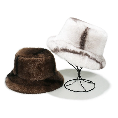 Cappello Alla Pescatora In Pelliccia Sintetica Da Donna Invernale Caldo Morbido Peluche Antivento Chic