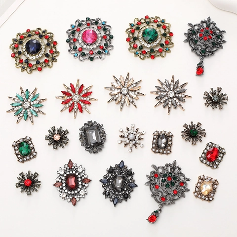 Gioielli Charms Fai Da Te In Lega Strass Künstliche Perle Per Cover Telefono Decorazione Scarpe Vintage Fiori Farfalla Stelle