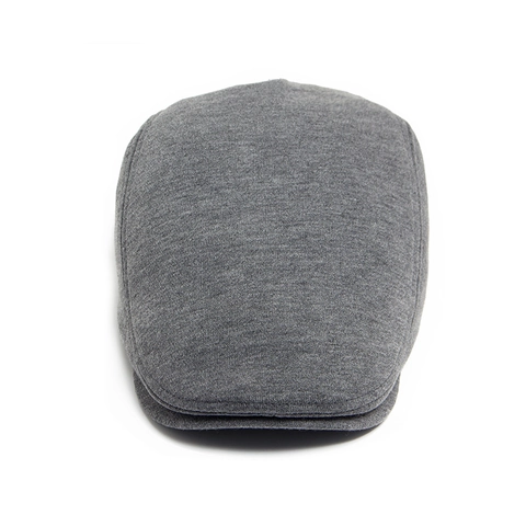 Gorra Plana Hombre Algodón Tejido Vintage Ajustable Boina Cálida Cortavientos Ivy Duckbill Para Otoño Invierno