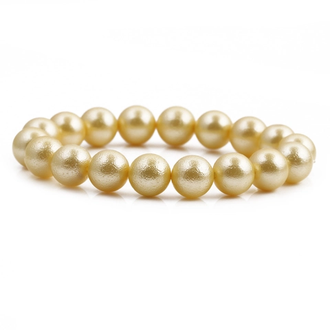 Bracciale Di Künstliche Perle Sintetiche Elastico Gioielli Donna Accessorio Moda Minimalista Regalo Anniversario Compleanno