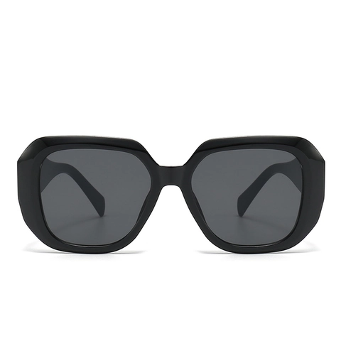 Stylish Big Square Sunglasses PC Frame AC Lens UV400 Protection Fashion Retro Outdoor Trendy For Women Men