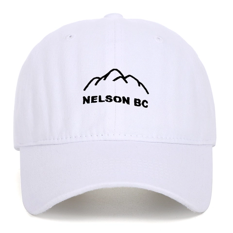 Berretto Da Baseball In Cotone Lavato Vintage Regolabile Cappello Distressed Con Ricamo Di Montagna Sport All'aperto Unisex