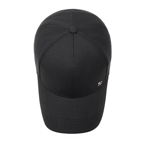 Vintage Baumwolle Polyester Baseballkappe Mit Metall V Logo Verstellbarer Sonnenschutz Outdoor Casual Sport Hut Unisex