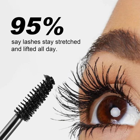 Professional Waterproof Long Lasting Lengthening Thick Curling Mascara Natural Quick Dry Eyelash Makeup Cosmetic