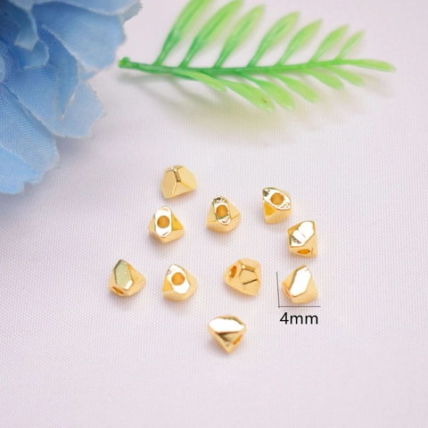 Onregelmatige Spacer Kralen Koper Verguld DIY Sieraden Maken Armband Ketting Accessoires Nieuwigheid