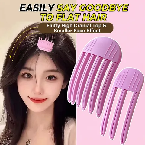 Haarwurzel Volumen Clip Acryl High Cranial Top Flauschige Pony Haarnadel Einfache Mode Tägliche Styling Tool Damen