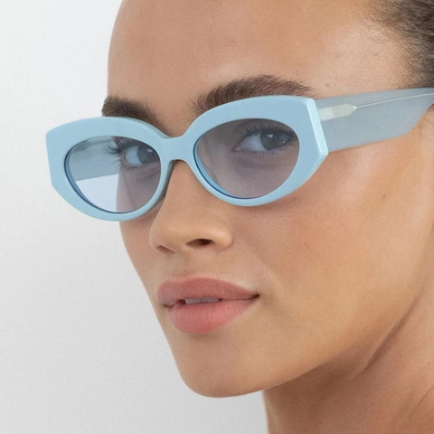 Vintage Cat Eye Sunglasses For Women PC Frame AC Lens UV400 Protection Retro Chic Small Frame Eyewear