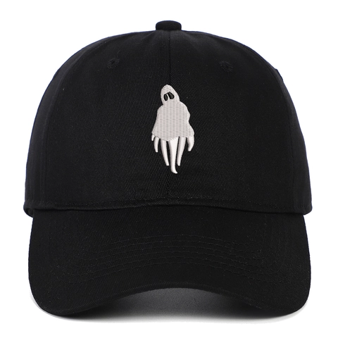 Cappello Da Baseball Con Ricamo Fantasma Cotone Regolabile Halloween Hip Hop Streetwear All Aperto Per Uomo E Donna