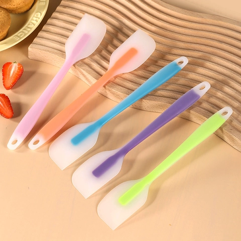 Spatola In Silicone Resistente Al Calore Manico Integrato Grado Alimentare Per Miscelare Crema Torta Strumento Da Forno