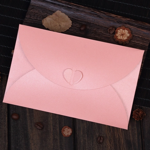 Buste In Carta Perla Artificialta Con Chiusura A Cuore Per Biglietti Di Invito A Nozze Spedizione Regali Cancelleria Decorativa Elegante