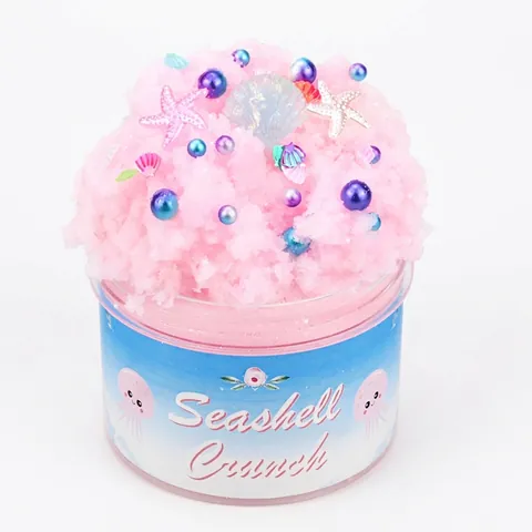 Kit Fai Da Te Slime Profumato Per Bambini Gioco Sensoriale Antistress Pasta Modellabile Colorata Con Accessori Frutta E Mare Morbida