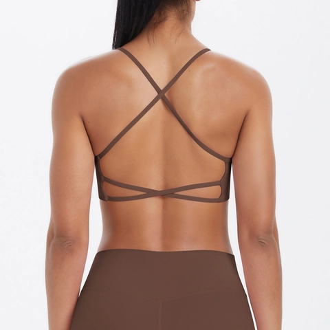 Women Sports Bra And High Waist Leggings Nylon Spandex Breathable Criss Cross Back Yoga Fitness Gym Workout