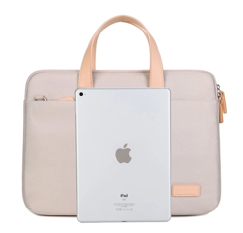 Laptop Briefcase Schokbestendige Oxford Stof Handtas Met Schouderriem Voor Zakelijke Reizen Duurzame Messenger Bag