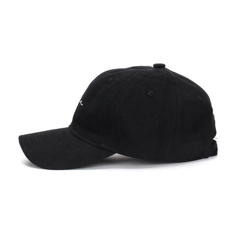 Berretto Da Baseball In Cotone Minimalista Con Ricamo Di Lettere Tesa Curva Regolabile Cappello Da Sole Sportivo Casual All Aperto