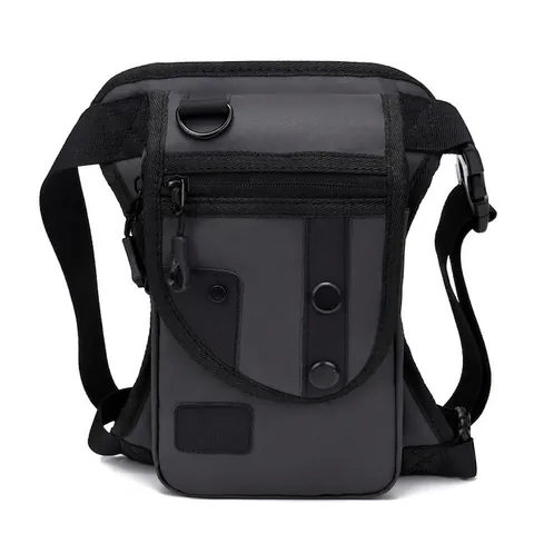Sac De Jambe Tactique Étanche Tissu Oxford Multi Poche Extérieur Randonnée Cyclisme Style Militaire Pochette De Taille Pour Hommes Femmes