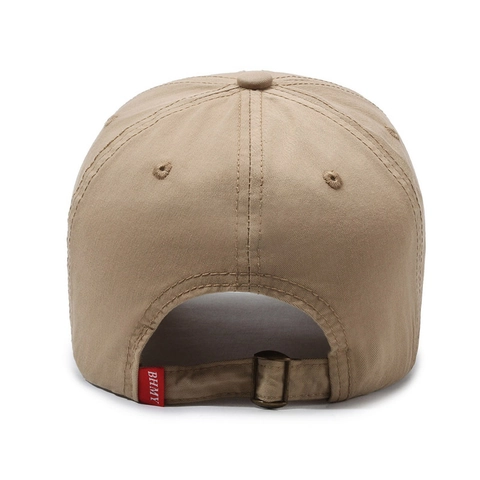 Solid Color Cotton Baseball Cap Sun Protection Outdoor Sports Hat Minimalist Adjustable Unisex Peaked Cap