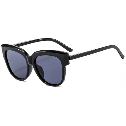 Moda Occhiali Da Sole Cat Eye Oversize Montatura In PC Lente AC Protezione UV400 Occhiali Quadrati Vintage Per Viaggi
