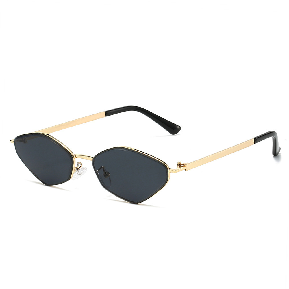 Wholesale Polygon Geometric Sunglasses with Metal Frame UV400 Protection - Everful