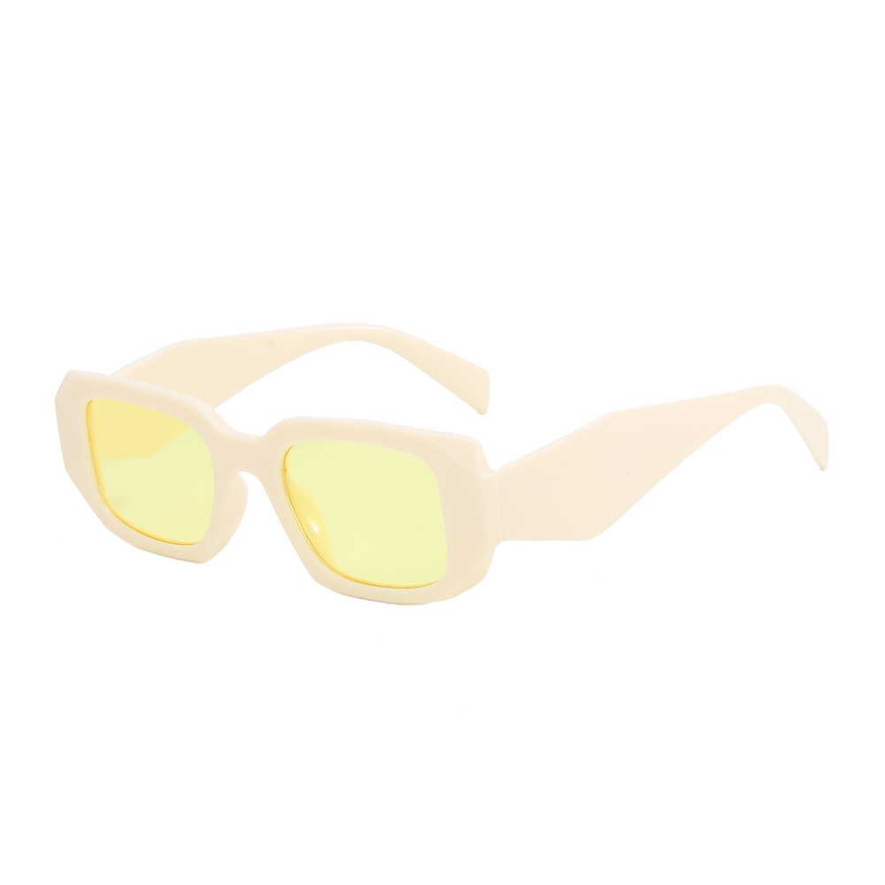 Wholesale Retro Square Sunglasses with Rectangle Thick Frame UV400 - Everful