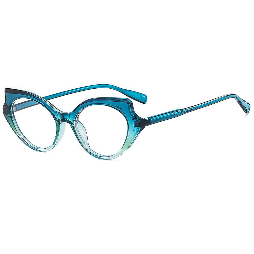 Wholesale Retro Cat Eye Blue Light Blocking Glasses Frames For Women Men - Everful