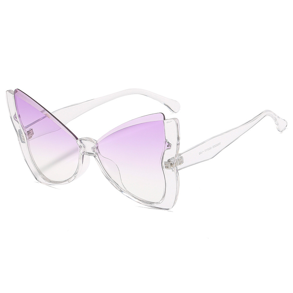 Wholesale Butterfly Butterfly Frame Sunglasses UV400 Gradient Lens For Women - Everful