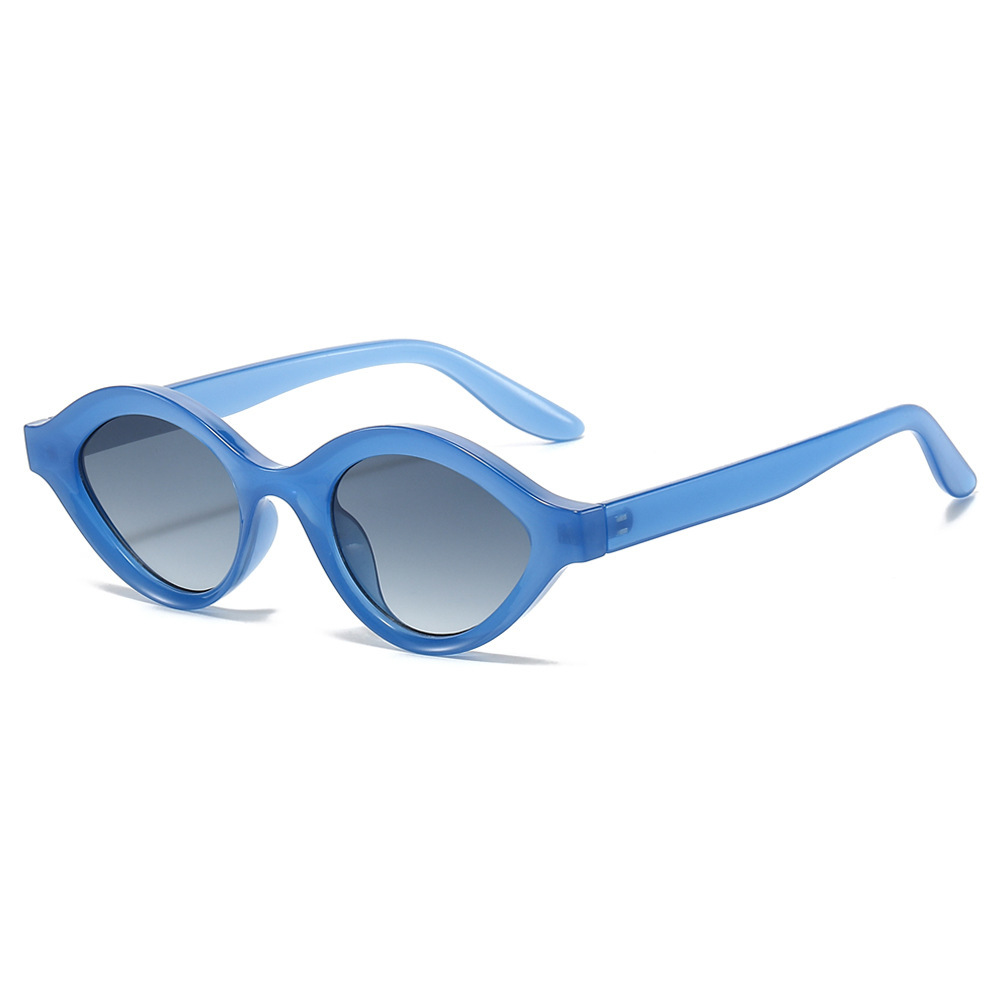 Wholesale Fashion Retro Oval Small Frame UV400 Sunglasses - Everful