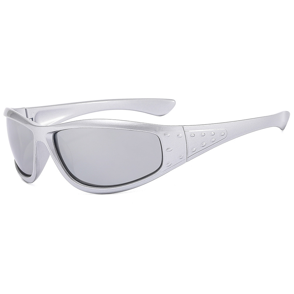 Wholesale PC Frame Sports Sunglasses Retro Tech Style UV400 For Outdoor - Everful