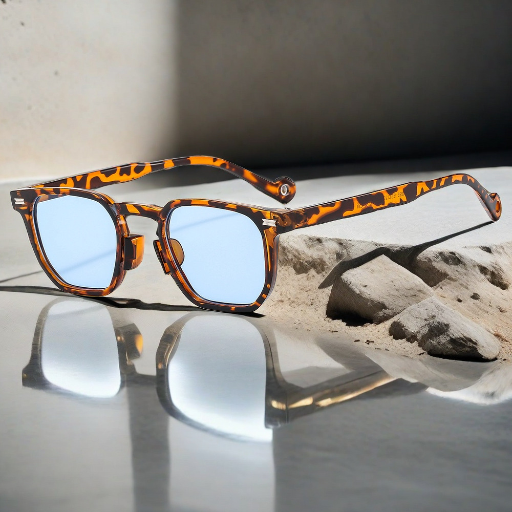 Wholesale Retro Square Sunglasses with UV Protection Small Frame - Everful