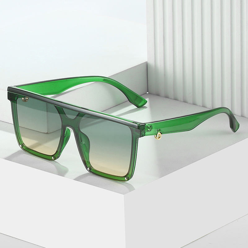 Wholesale Oversized Square Sunglasses UV400 Protection PC Frame For Women Men - Everful
