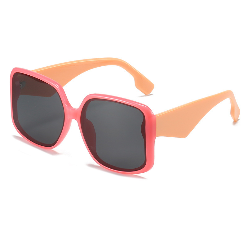 Wholesale Oversized Square Sunglasses Retro PC Frame UV400 Protection - Everful