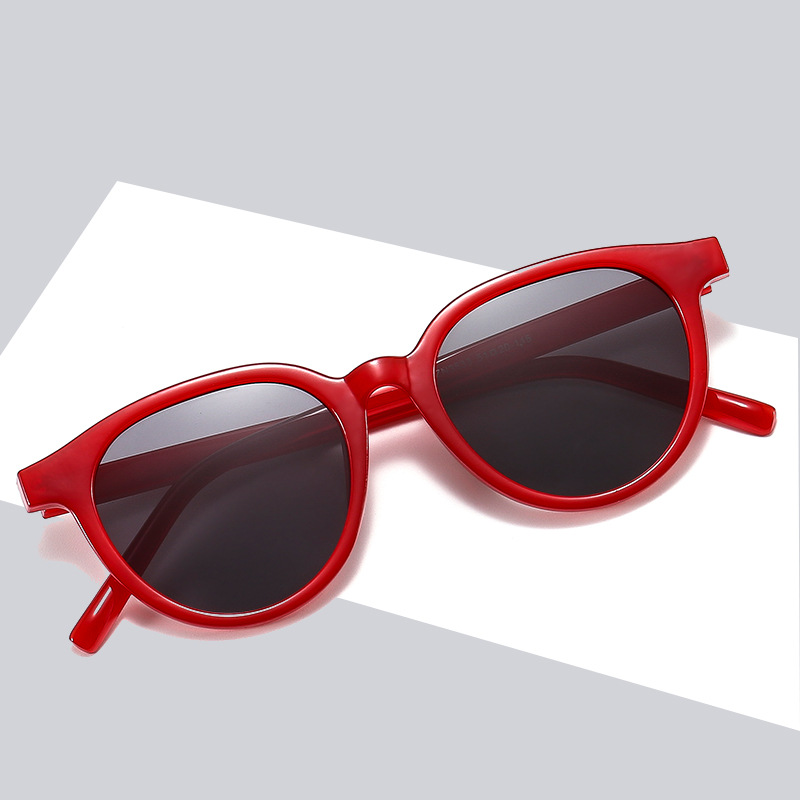 Wholesale Retro Round Frame Sunglasses UV400 Candy Color For Men Women - Everful