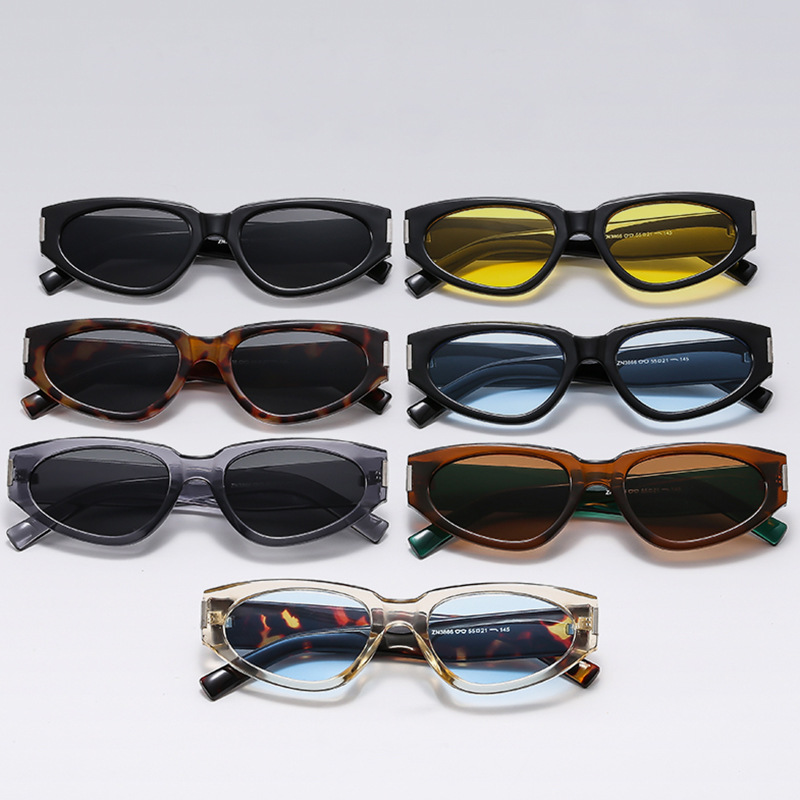 Wholesale Retro Cat Eye Sunglasses with PC Frame UV400 Protection - Everful