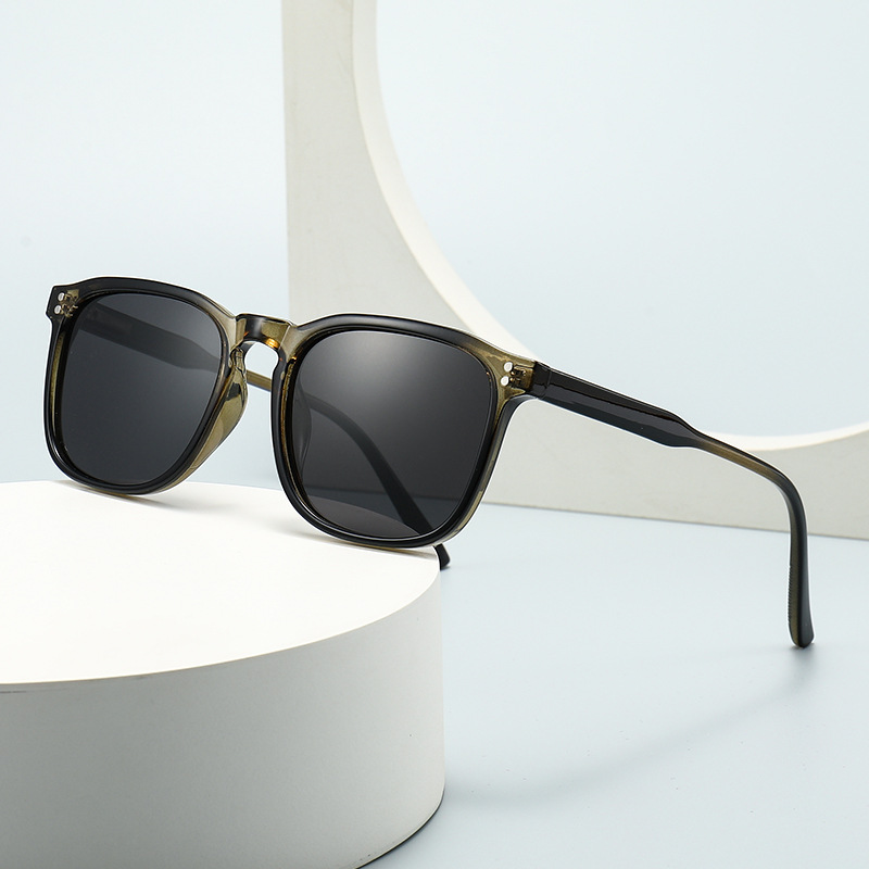 Wholesale Polarized Retro Square Sunglasses With PC Frame UV400 For Men Women - Everful