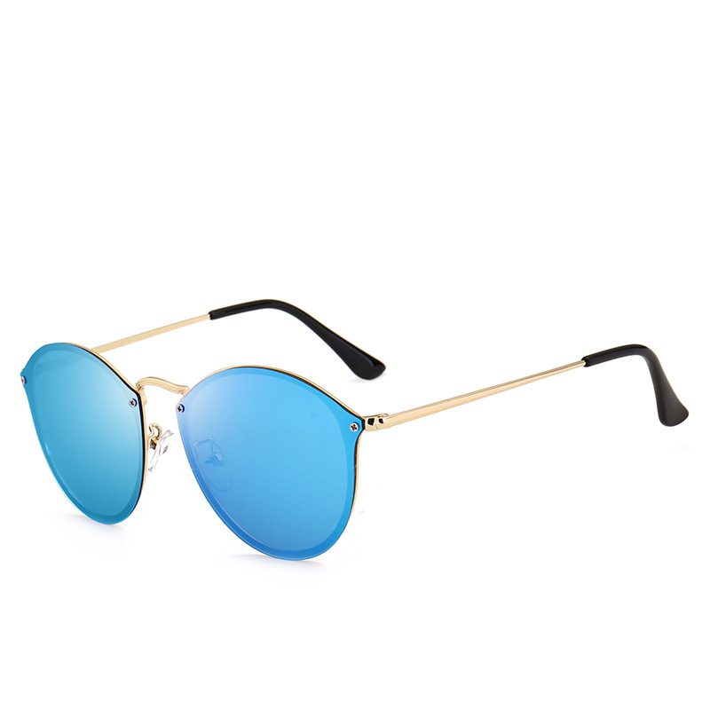 Wholesale Polarized Sunglasses Round Metal Frame Retro UV400 For Men Women - Everful