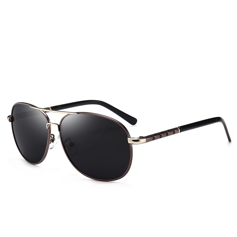 Wholesale Polarized Aviator Sunglasses For Men TR90 Metal Frame - Everful