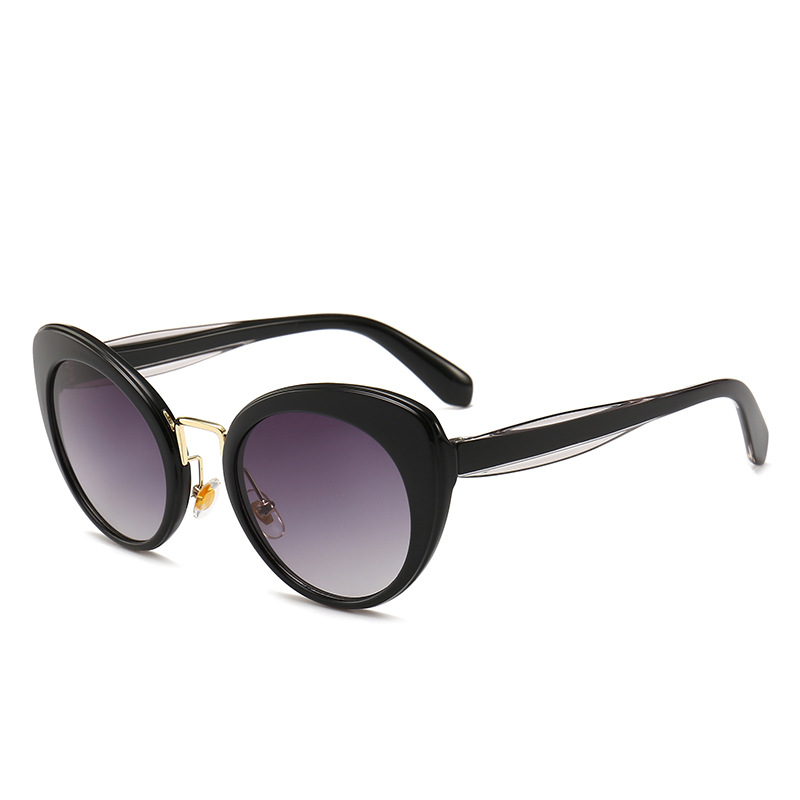 Wholesale Fashion Cat Eye Sunglasses Women Retro Gradient UV400 Lens - Everful