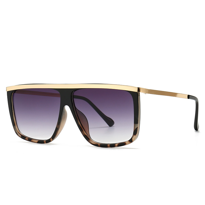 Wholesale Flat Top Square Sunglasses Oversized UV400 Eyewear - Everful
