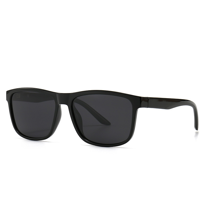 Wholesale Classic Square PC Frame Polarized Sunglasses For Men - Everful