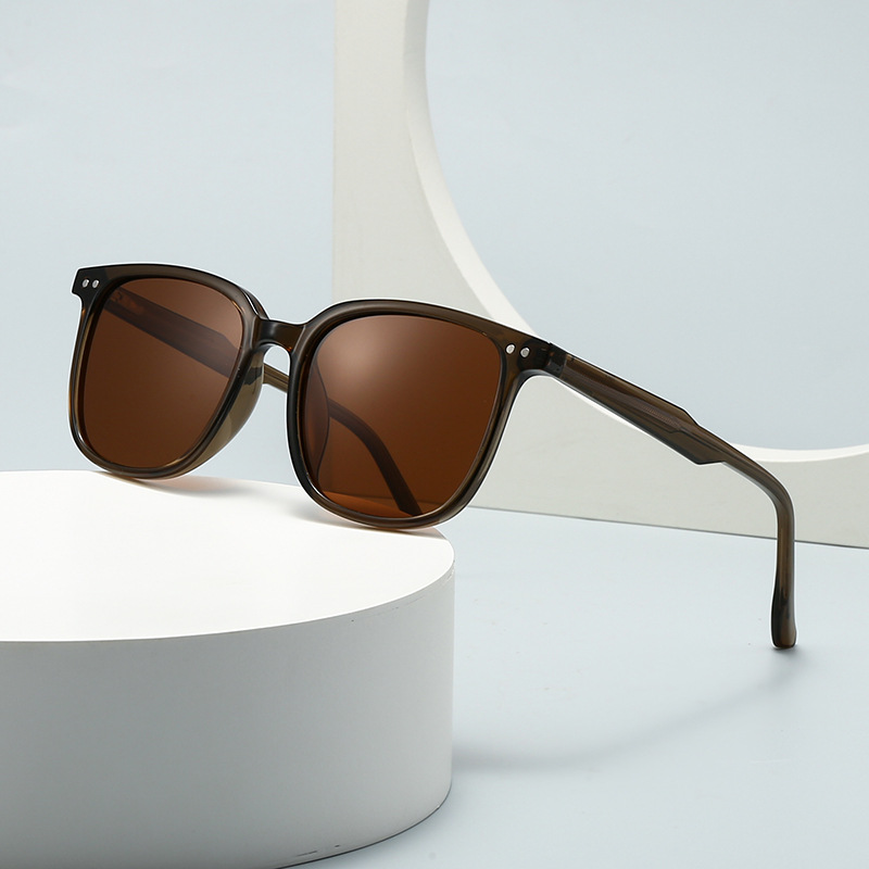 Wholesale Retro Square Round Polarized Sunglasses UV400 For Men Women - Everful