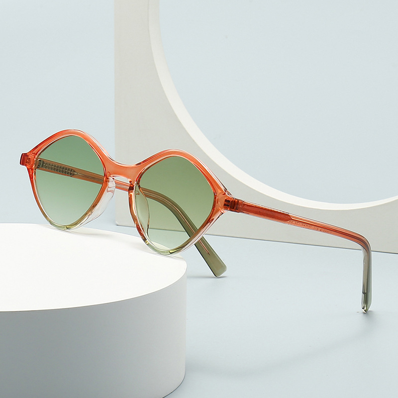 Wholesale Trendy Geometric Irregular UV400 Sunglasses For Unisex - Everful