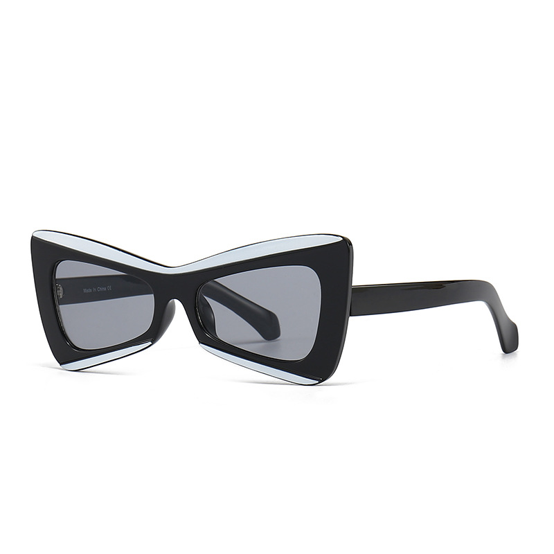 Wholesale Oversized Butterfly Sunglasses with Bow Tie Design for Women - Everful