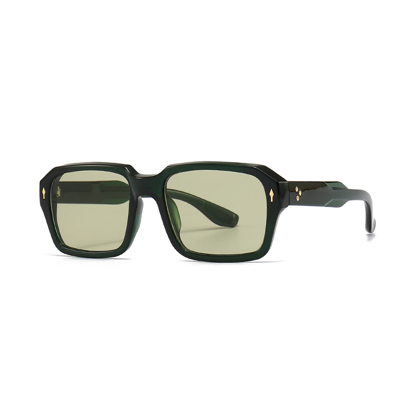 Wholesale Vintage Square Chunky Sunglasses UV400 Protection - Everful